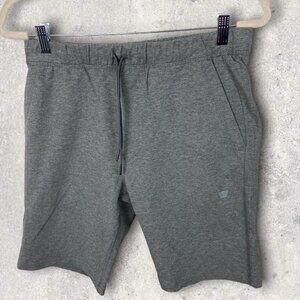 NEW Mack Weldon Sweatshort Ace Small‎ Tailored Micro Brush Terry Heather Grey S